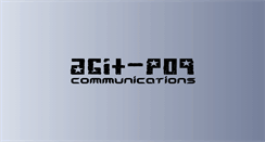 Desktop Screenshot of agit-pop.com