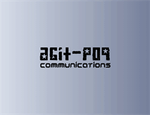 Tablet Screenshot of agit-pop.com